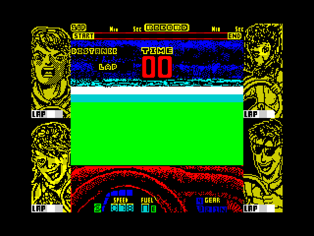 Professional Go-Kart Simulator — ZX SPECTRUM GAME