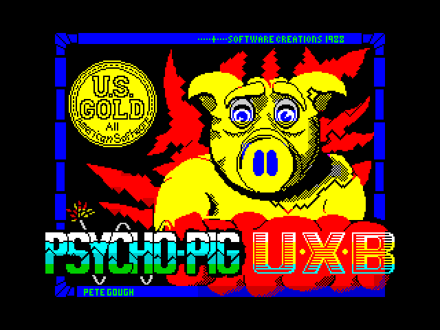 Psycho Pigs U.X.B. — ZX SPECTRUM GAME