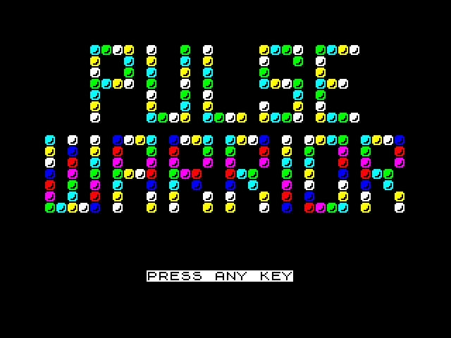 Pulse Warrior — ZX SPECTRUM GAME