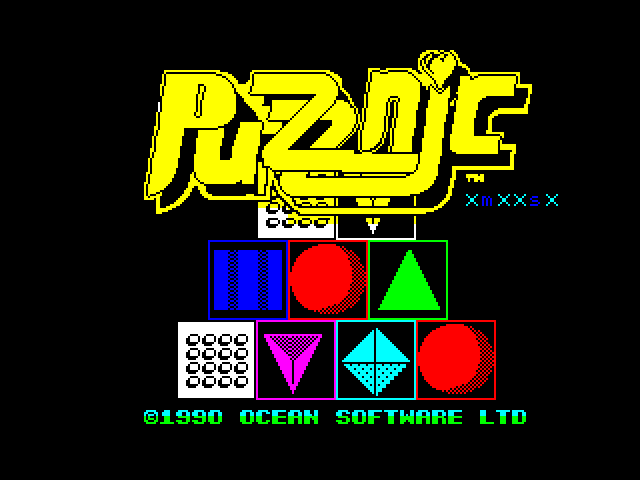 Puzznic — ZX SPECTRUM GAME ИГРА