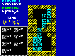 Puzznic — ZX SPECTRUM GAME ИГРА