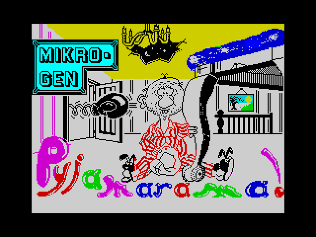 Pyjamarama — ZX SPECTRUM GAME ИГРА