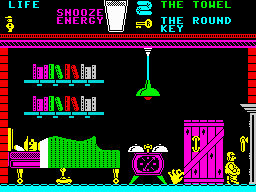 Pyjamarama — ZX SPECTRUM GAME ИГРА