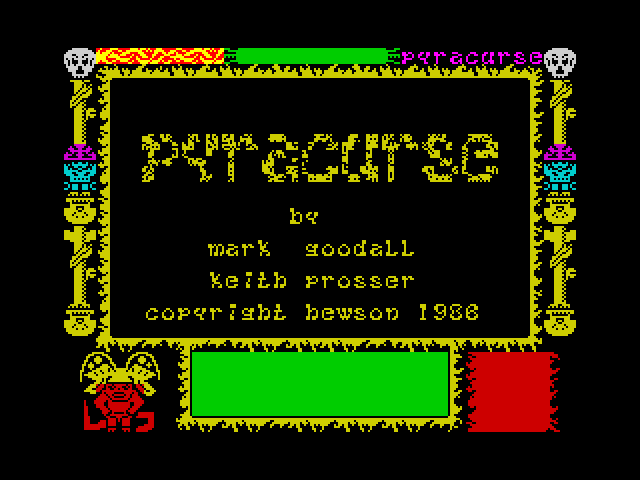 Pyracurse — ZX SPECTRUM GAME