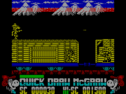 Quick Draw McGraw — ZX SPECTRUM GAME ИГРА