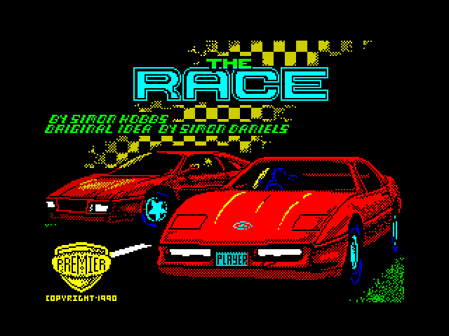 The Race — ZX SPECTRUM GAME