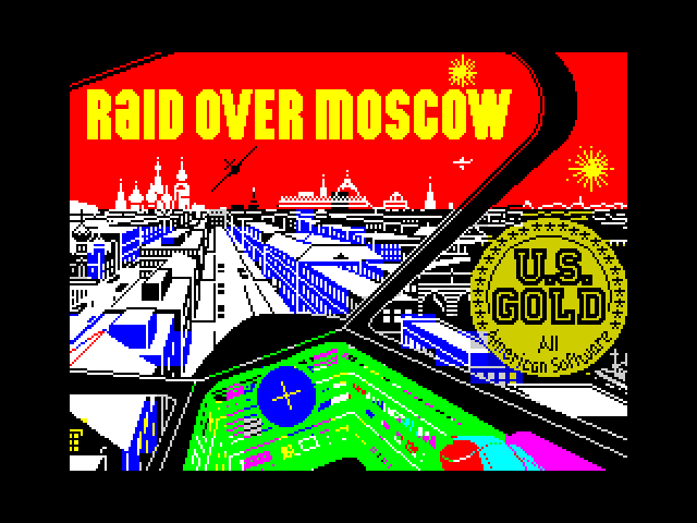 Raid over Moscow — ZX SPECTRUM GAME ИГРА