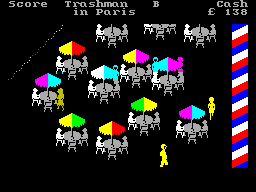 Travel with Trashman — ZX SPECTRUM GAME