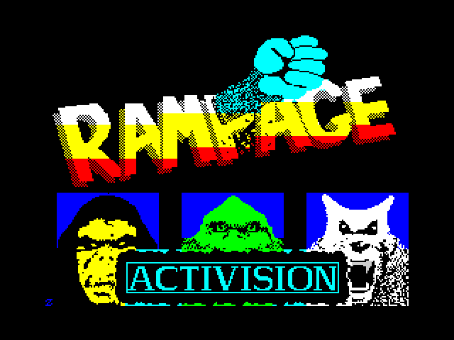Rampage — ZX SPECTRUM GAME ИГРА
