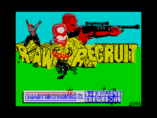 Raw Recruit — ZX SPECTRUM GAME