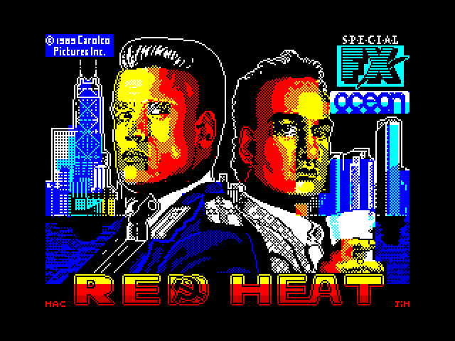 Red Heat — ZX SPECTRUM GAME ИГРА