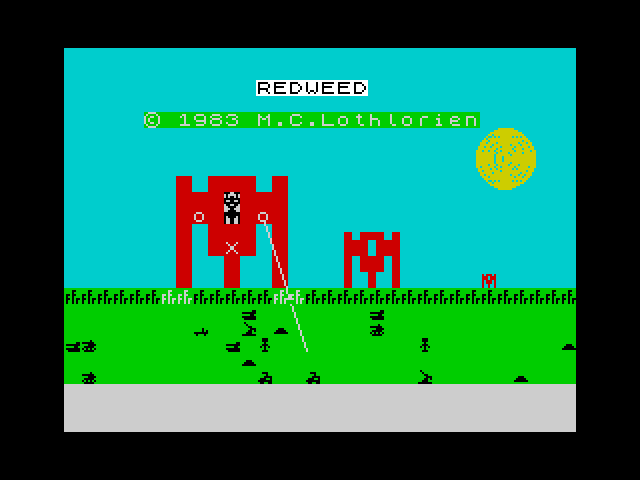 Redweed — ZX SPECTRUM GAME