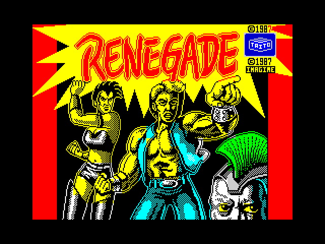 Renegade — ZX SPECTRUM GAME