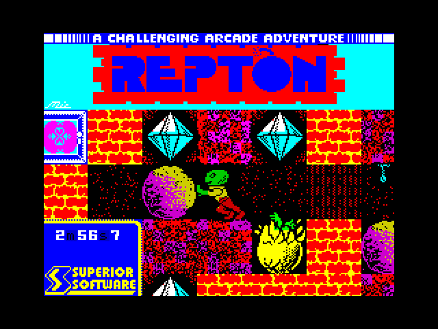 Repton — ZX SPECTRUM GAME