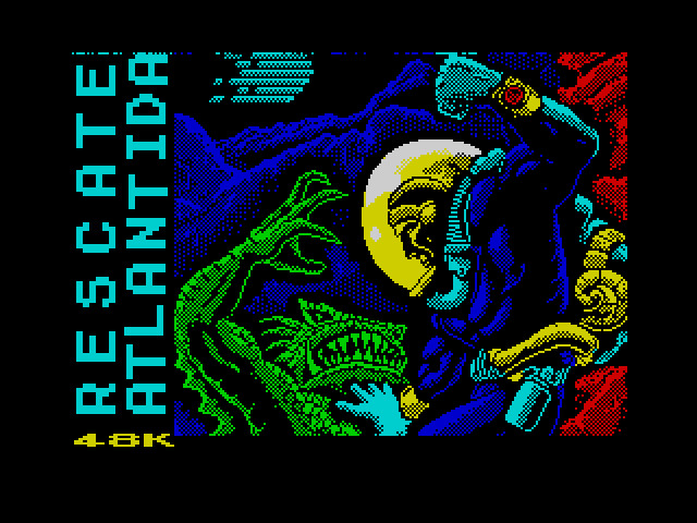 Rescate Atlantida 2 — ZX SPECTRUM GAME