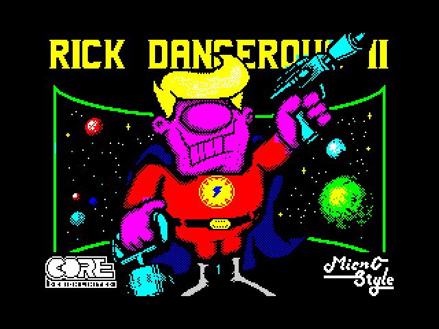 Rick Dangerous 2 — ZX SPECTRUM GAME ИГРА