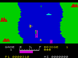 River Raid — ZX SPECTRUM GAME ИГРА