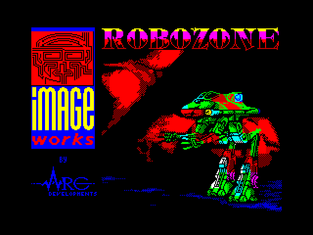 Robozone — ZX SPECTRUM GAME ИГРА