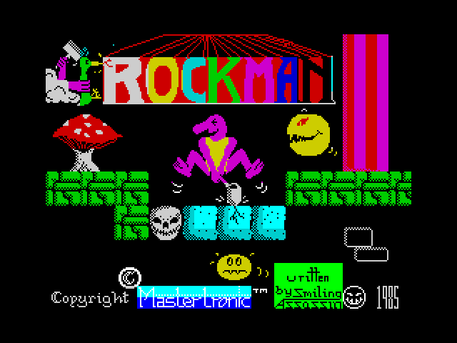Rockman — ZX SPECTRUM GAME ИГРА