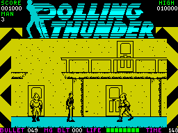 Rolling Thunder — ZX SPECTRUM GAME ИГРА