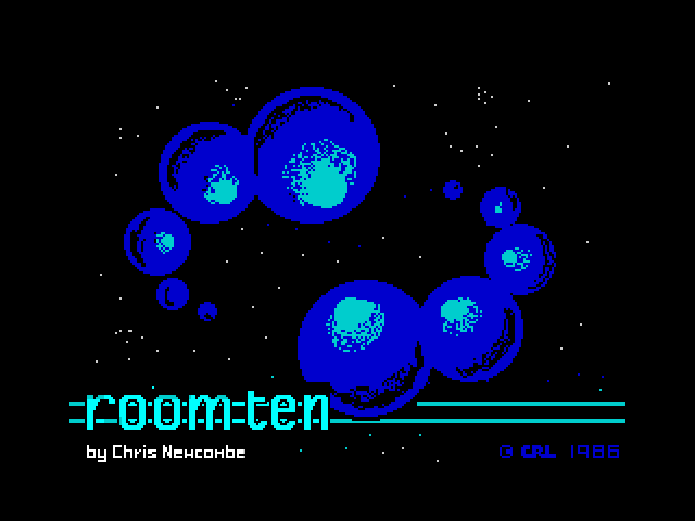 Room Ten — ZX SPECTRUM GAME ИГРА