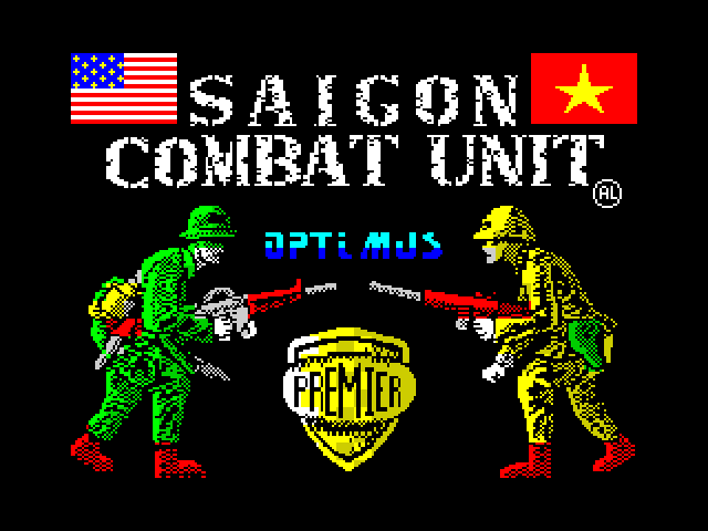 Saigon Combat Unit — ZX SPECTRUM GAME