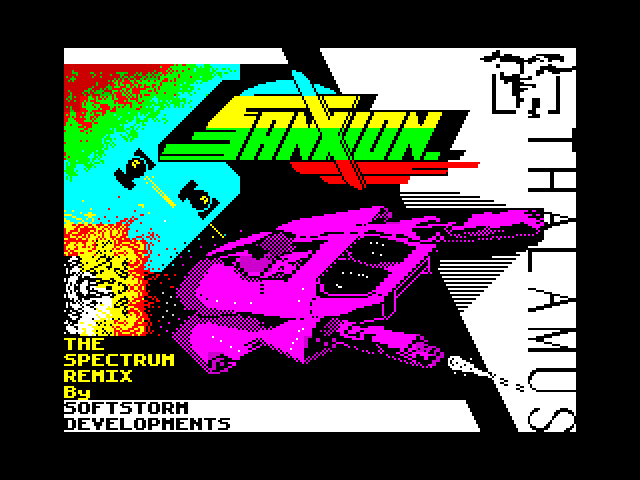 Sanxion — ZX SPECTRUM GAME ИГРА
