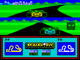 Scalextric — ZX SPECTRUM GAME ИГРА