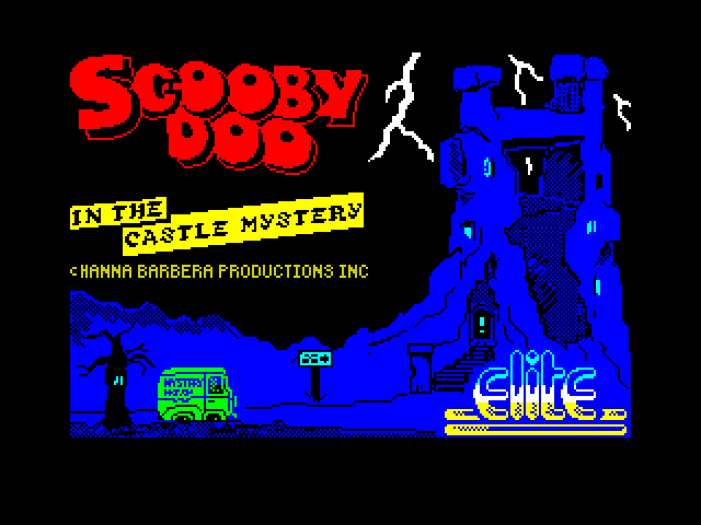 Scooby-Doo — ZX SPECTRUM GAME ИГРА