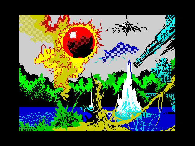 Score 3020 — ZX SPECTRUM GAME ИГРА