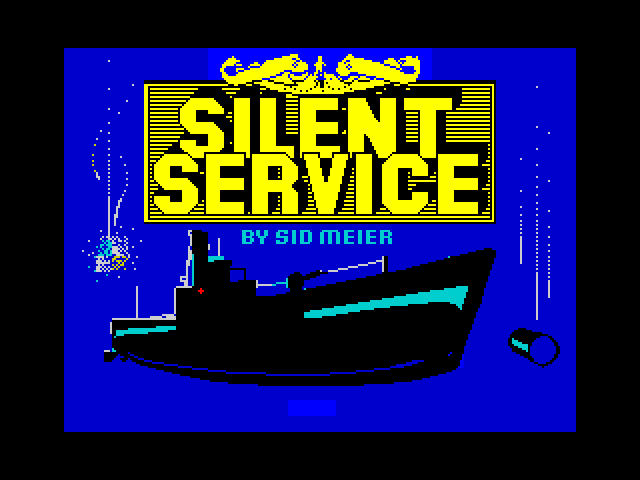 Silent Service — ZX SPECTRUM GAME