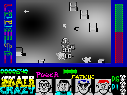 Skate Crazy — ZX SPECTRUM GAME