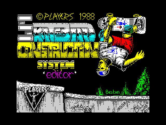 Skateboard Construction System — ZX SPECTRUM GAME ИГРА