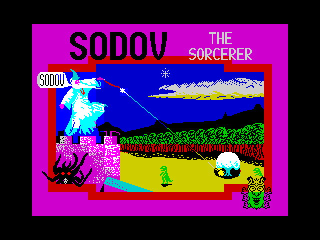 Sodov the Sorcerer — ZX SPECTRUM GAME