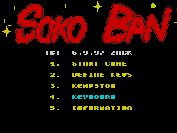 Sokoban — ZX SPECTRUM GAME