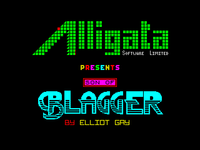 Son of Blagger — ZX SPECTRUM GAME ИГРА