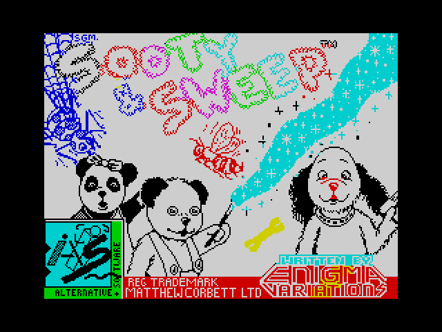 Sooty & Sweep — ZX SPECTRUM GAME ИГРА