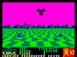 Space Harrier — ZX SPECTRUM GAME ИГРА
