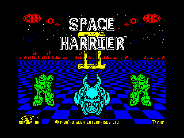 Space Harrier II — ZX SPECTRUM GAME