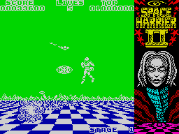 Space Harrier II — ZX SPECTRUM GAME