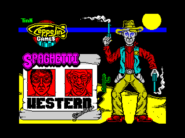 Spaghetti Western Simulator — ZX SPECTRUM GAME ИГРА