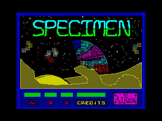 Specimen — ZX SPECTRUM GAME ИГРА