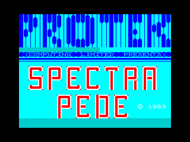 Spectrapede — ZX SPECTRUM GAME