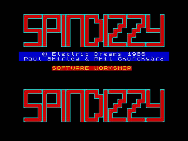 Spindizzy — ZX SPECTRUM GAME