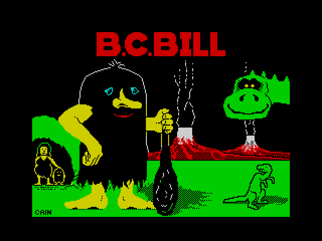 B.C. Bill — ZX SPECTRUM GAME ИГРА