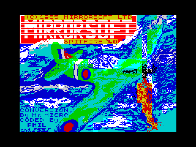 Spitfire 40 — ZX SPECTRUM GAME