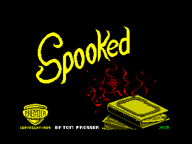 Spooked — ZX SPECTRUM GAME ИГРА