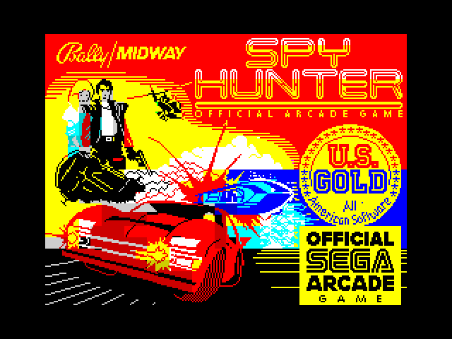 Spy Hunter — ZX SPECTRUM GAME ИГРА
