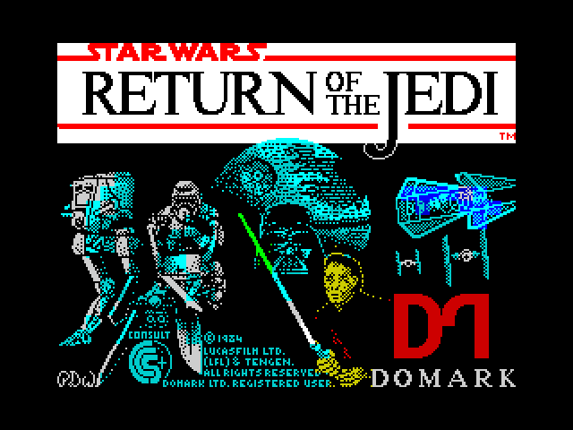 Return of the Jedi — ZX SPECTRUM GAME