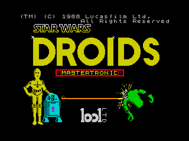 Star Wars Droids — ZX SPECTRUM GAME